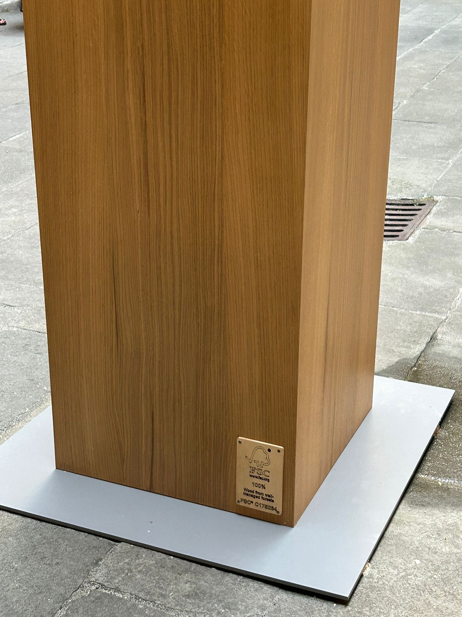 Colonna Firenze FSC Gae Aulenti mostra