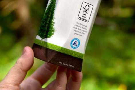 Le fibre di cellulosa dei contenitori Tetra Pak provengono da foreste gestite in maniera responsabile