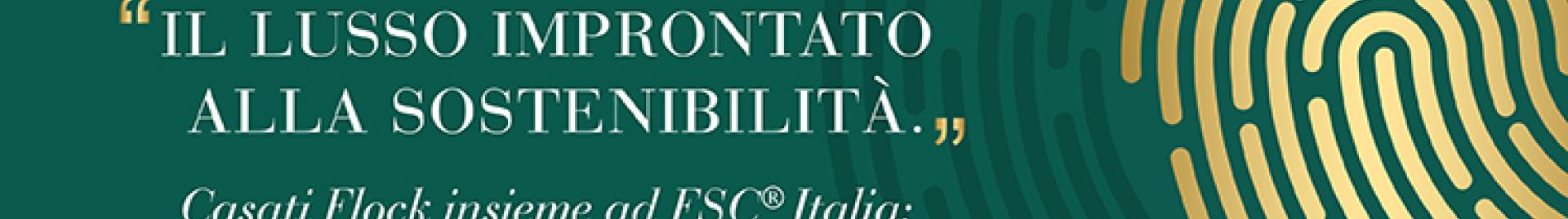 Il lusso sostenibile: FSC Italia con Casati Flock a Packaging Première 2022.